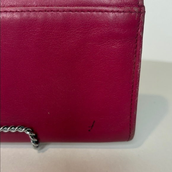 furla red bow front long wallet Chantilly - Picture 4 of 11
